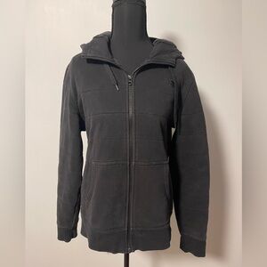 Plush lined north face hoodie large